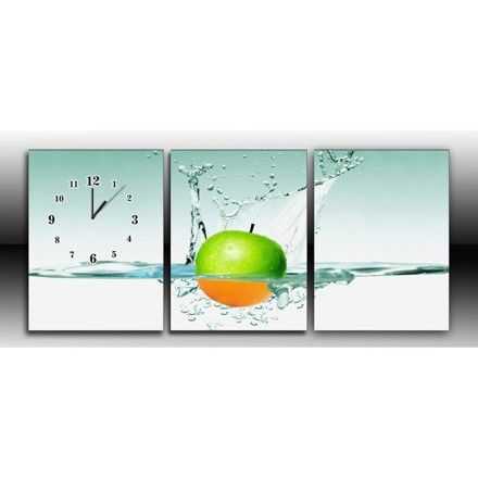 Canvas met klok 3 - 37