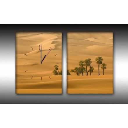 Canvas met klok 2 - 39