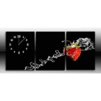 Canvas met klok 3 - 10