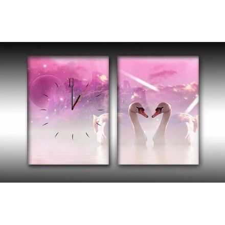 Canvas met klok 2 - 57